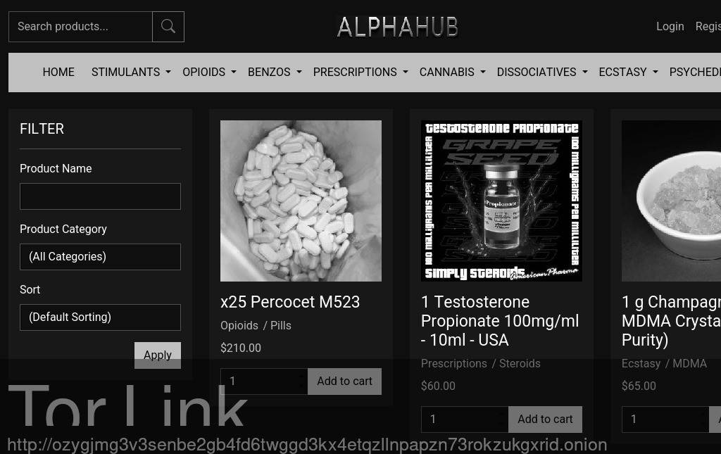 ALPHAHUB Screenshot
