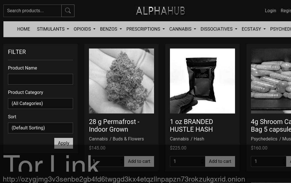 ALPHAHUB Screenshot