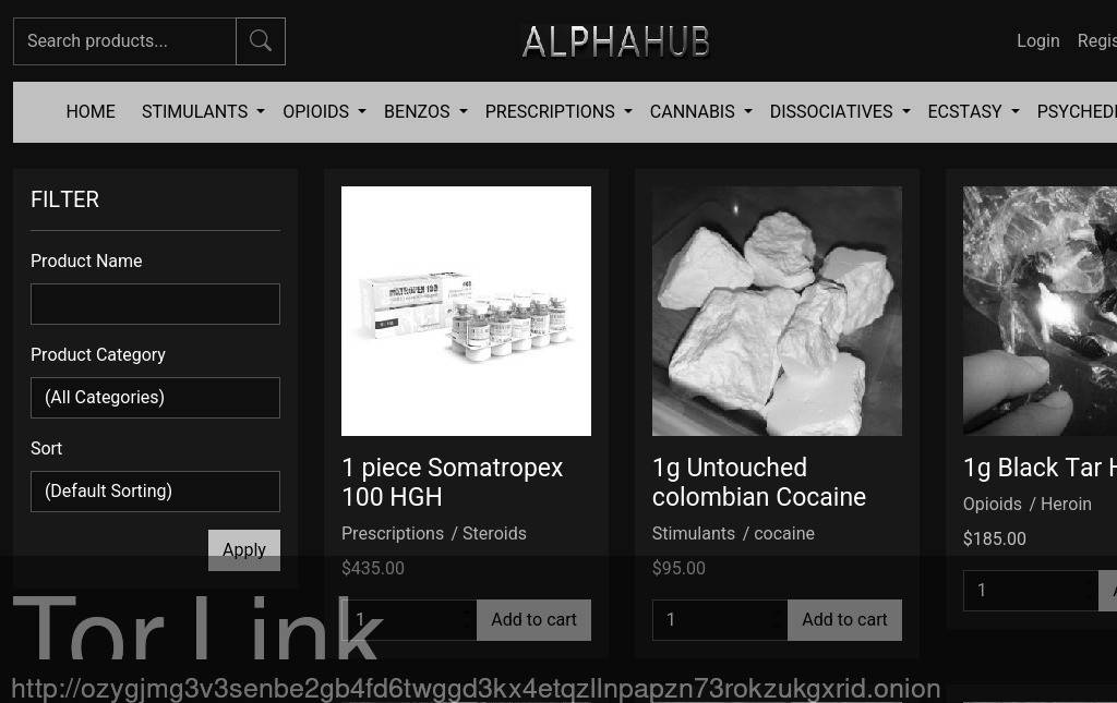 ALPHAHUB Screenshot