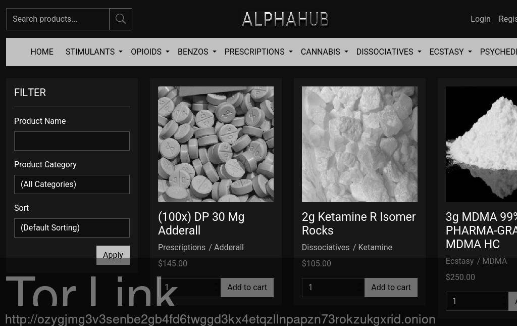 ALPHAHUB Screenshot