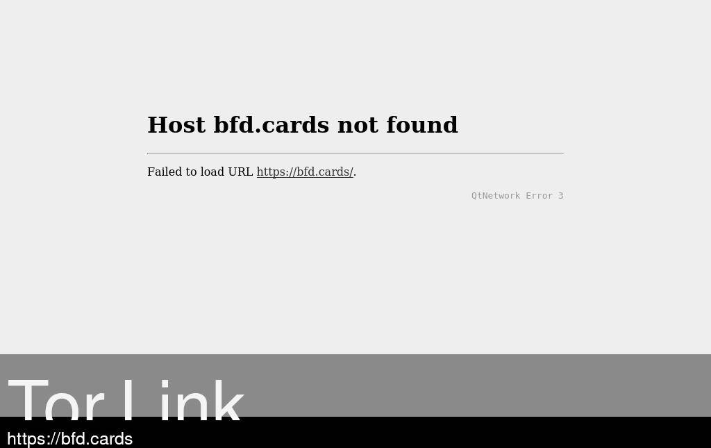 BFD - Carding Forum Screenshot