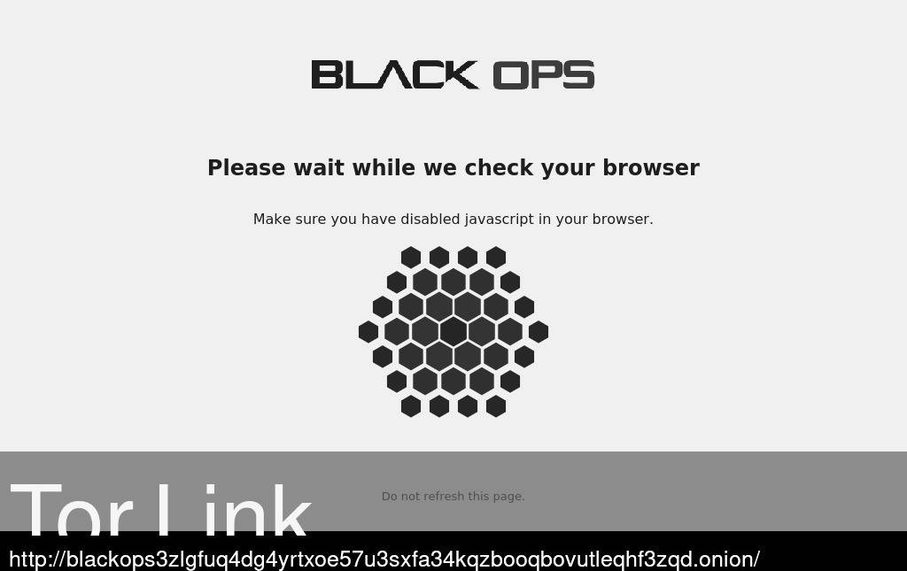 Black Ops market Screenshot