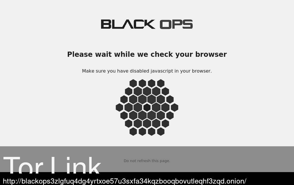 Black Ops market Screenshot