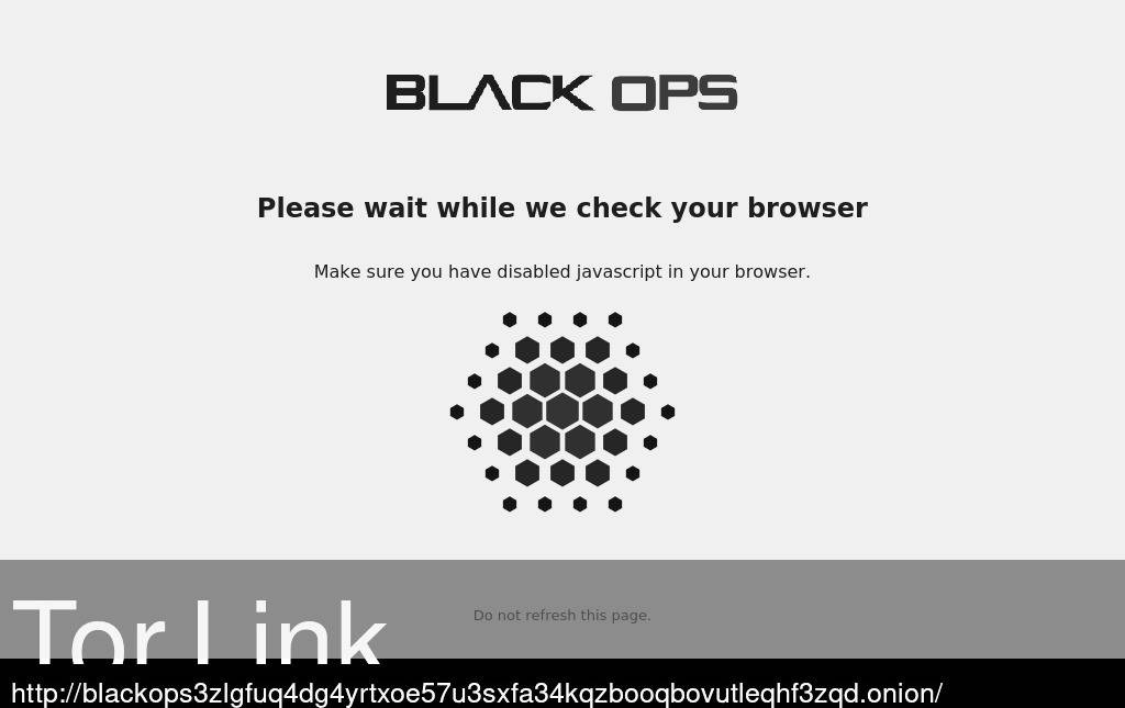 Black Ops market Screenshot