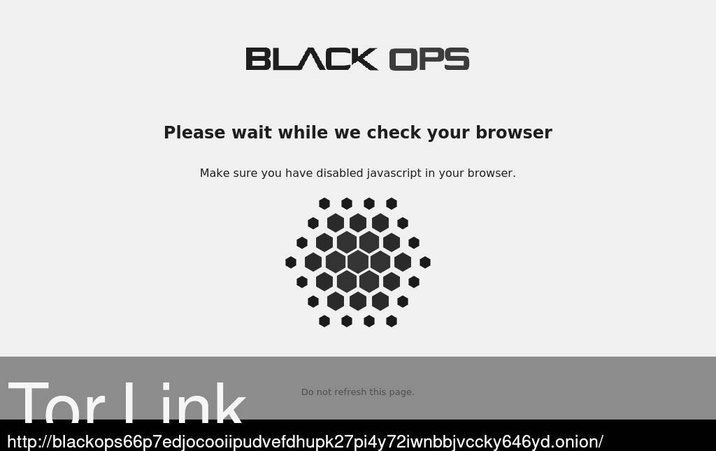 Black Ops market Screenshot