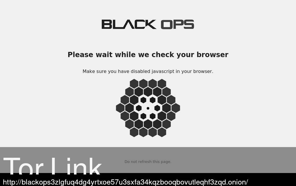 Black Ops market Screenshot