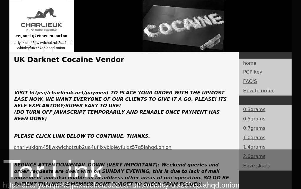 CharlieUK Shop Screenshot