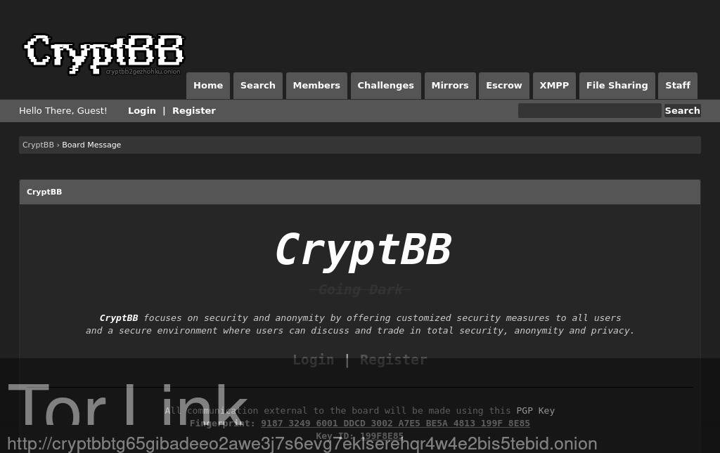 CryptBB Screenshot
