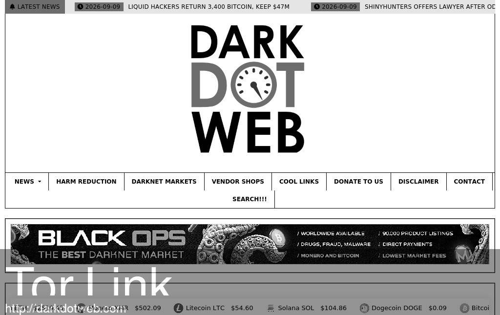 DarkDotWeb Screenshot