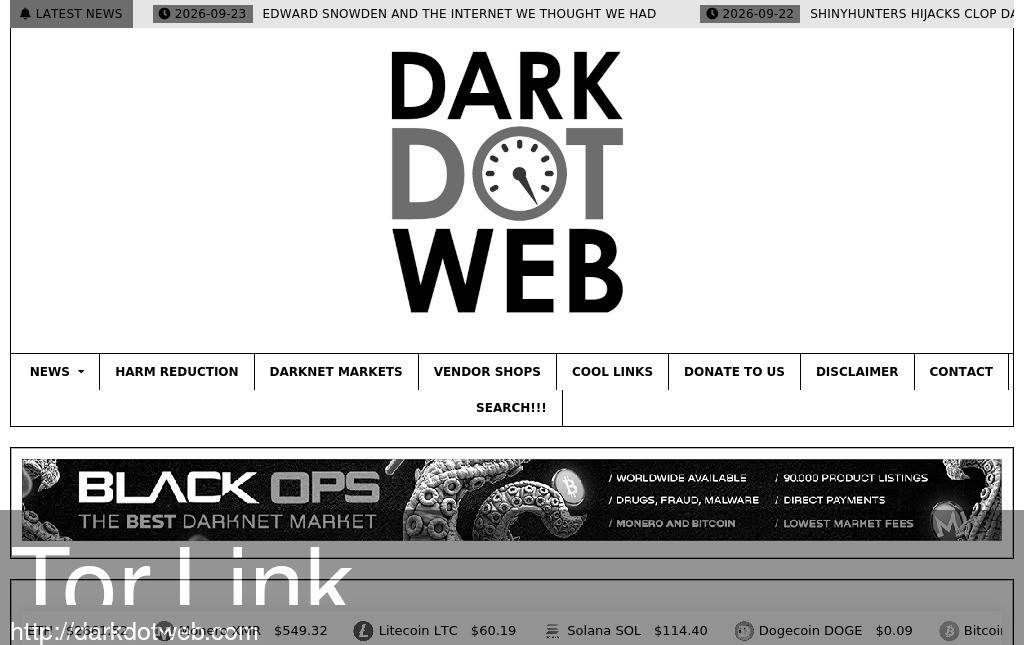 DarkDotWeb Screenshot