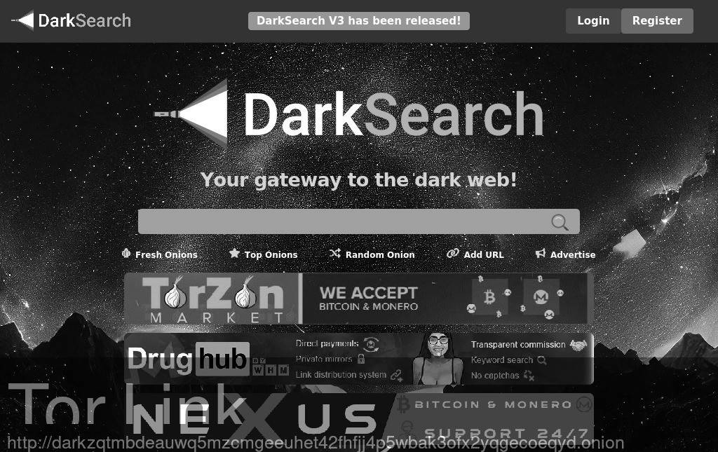 DarkSearch Screenshot