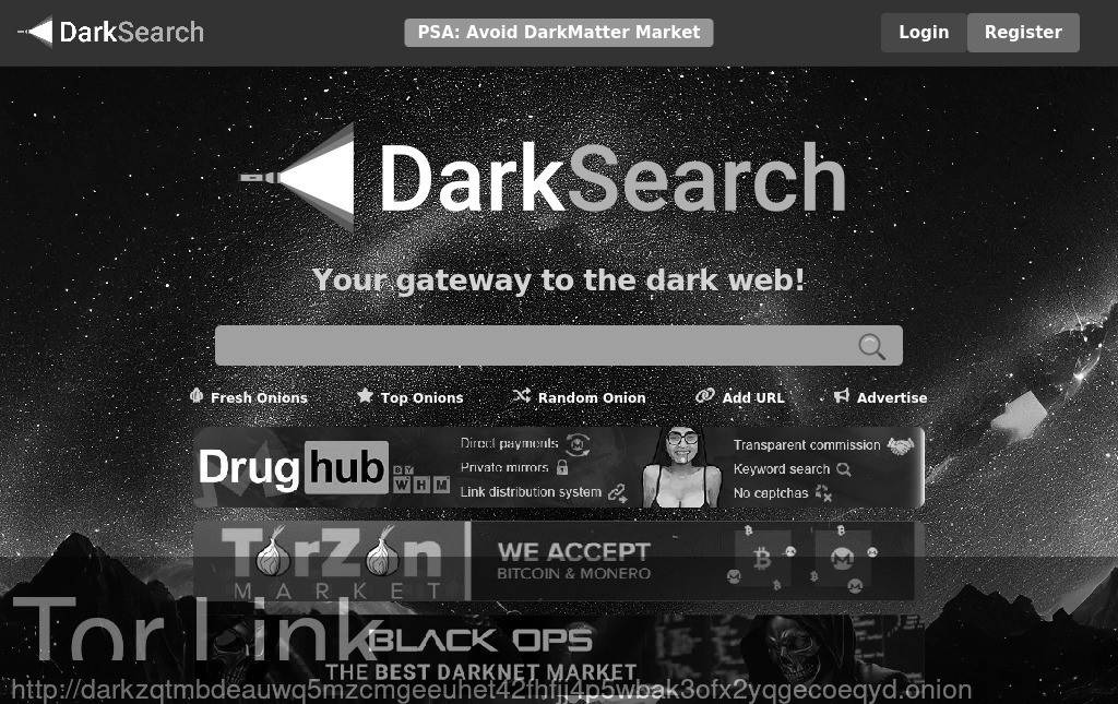 DarkSearch Screenshot