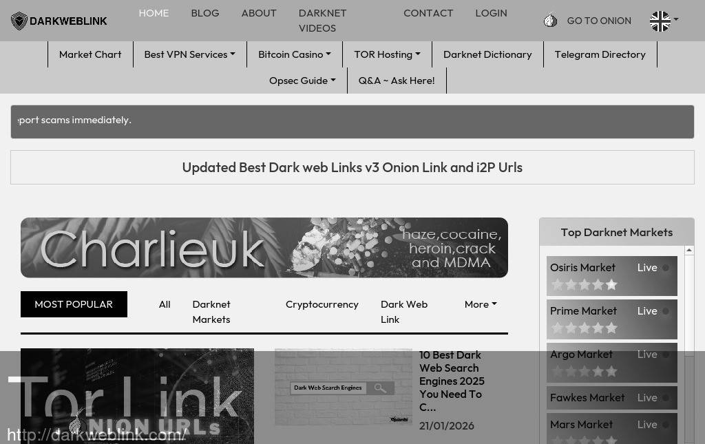 Darkweblink Screenshot