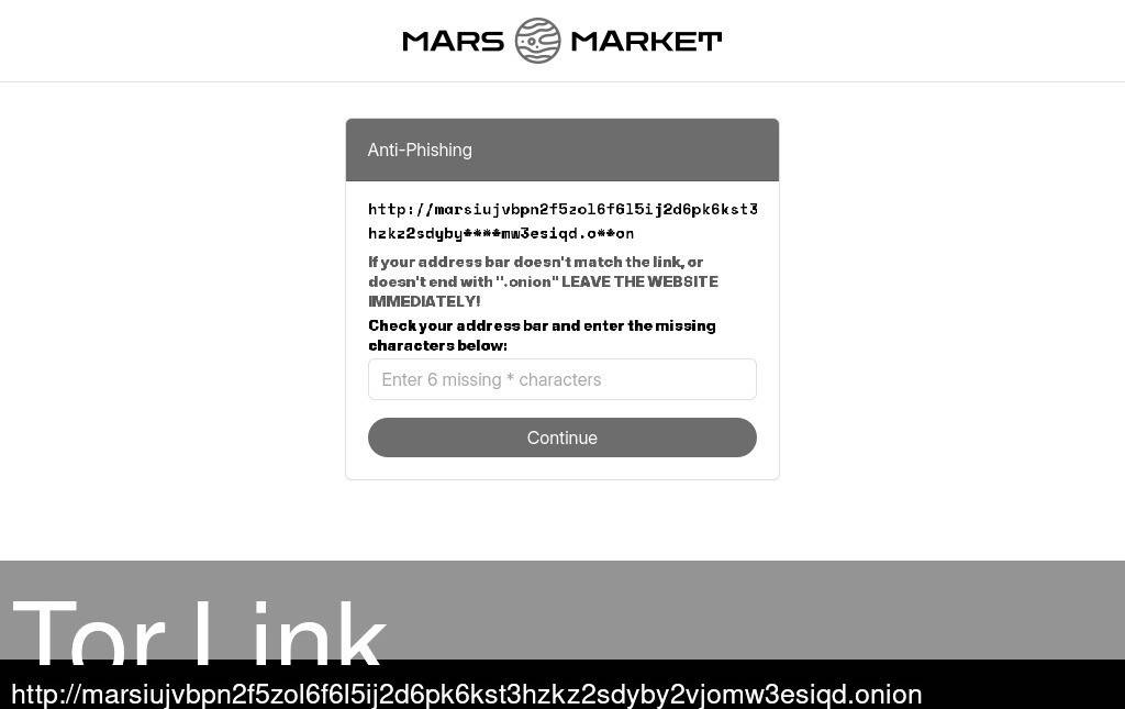 Mars Market Screenshot