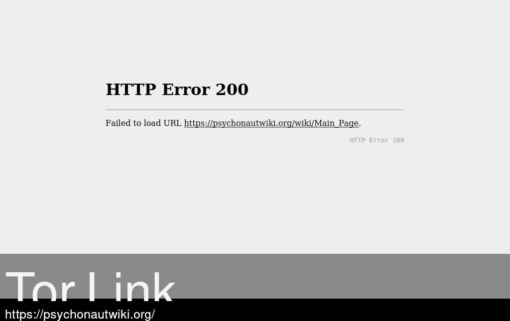 PsychonautWiki Screenshot
