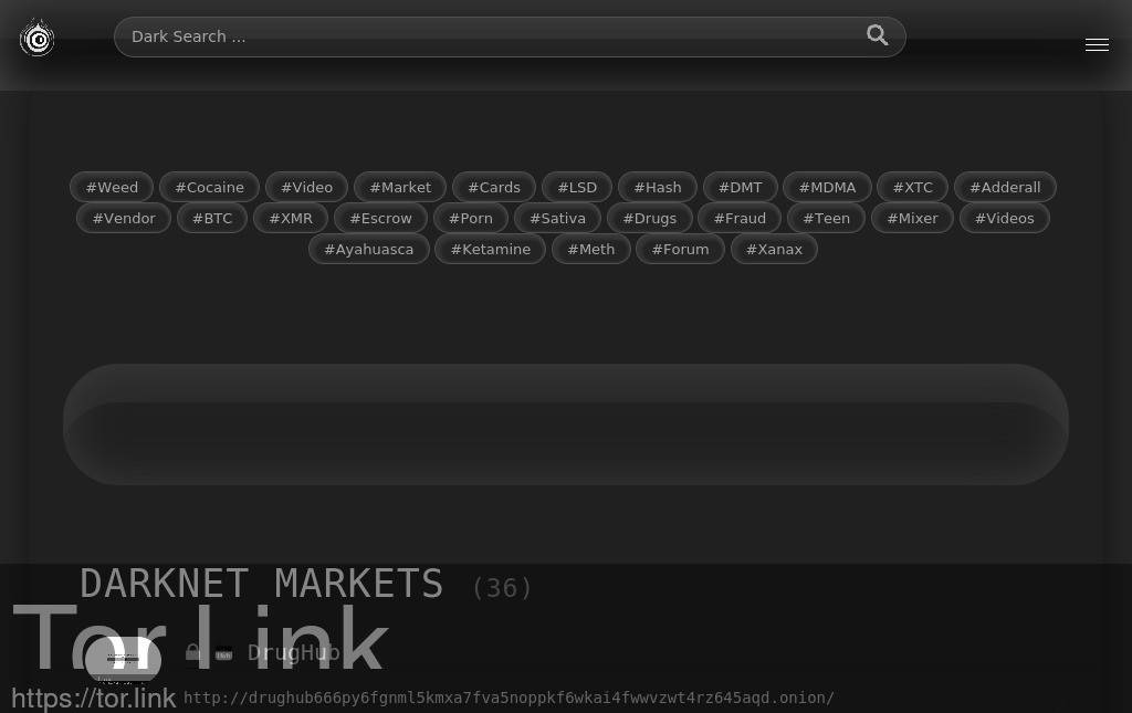 Tor.link Screenshot